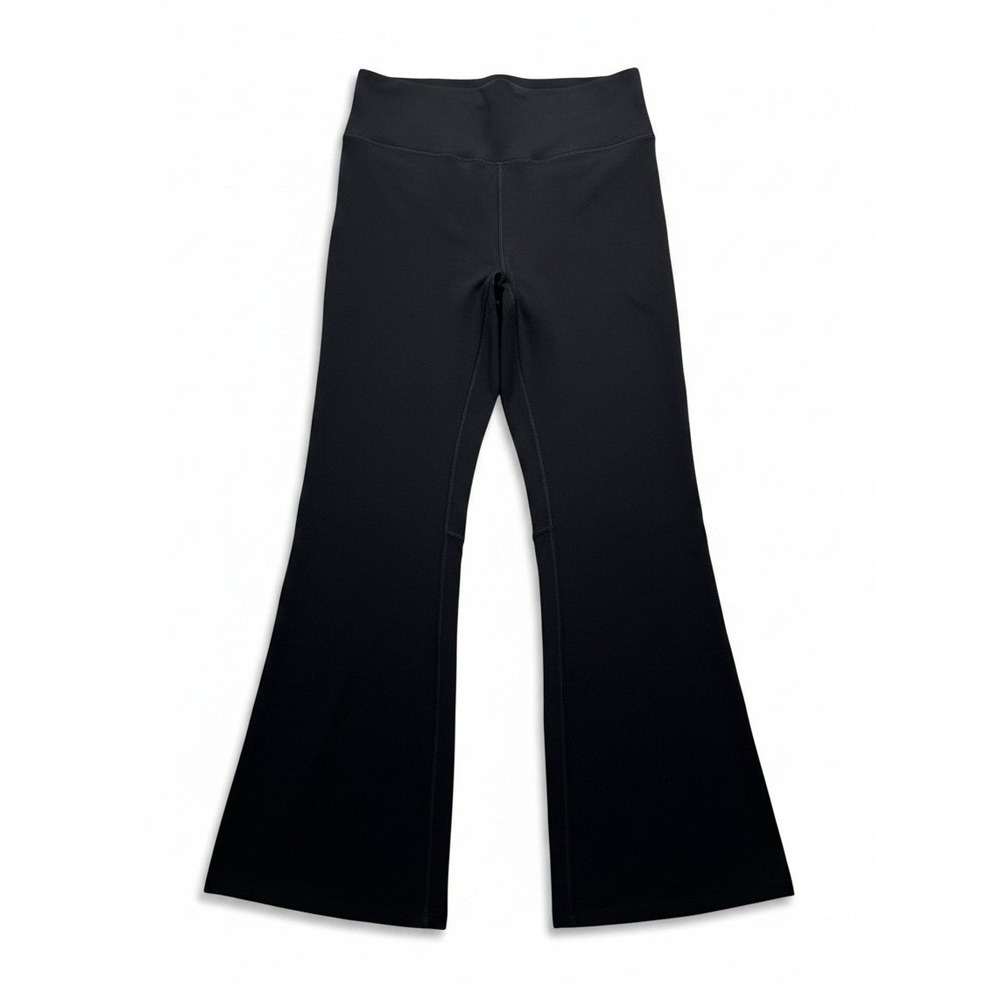 Spanx 1X Womens Black Booty Boost Tall Yoga Pants Athleisure Casual Flare Leg
